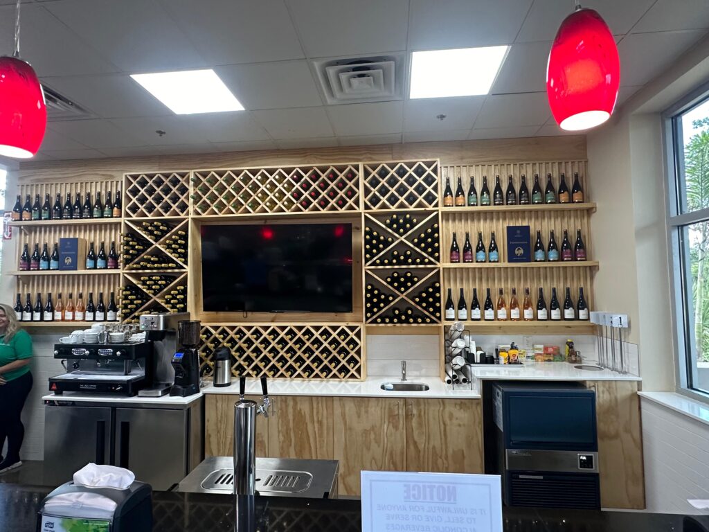 fine carpentry in orlando central florida custom bar at home