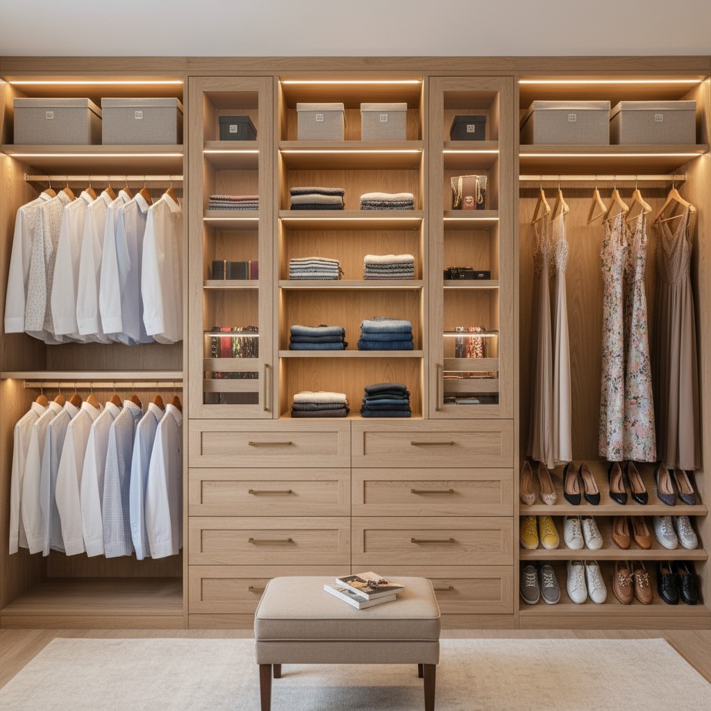 custom closet organized in orlando